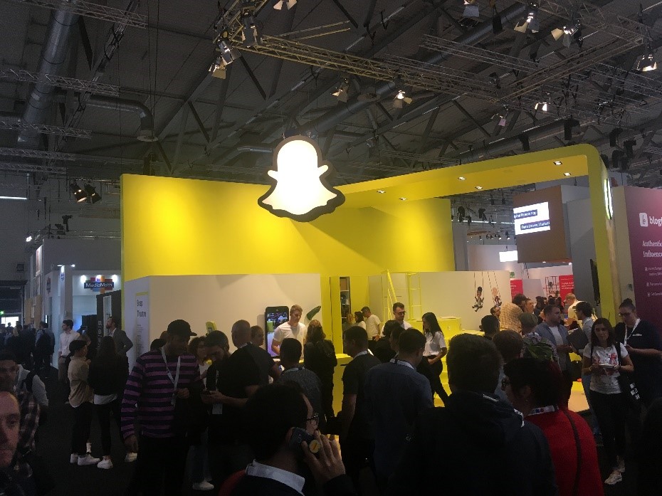 Najväčší veľtrh digitálneho marketingu DMEXCO SNAPCHAT